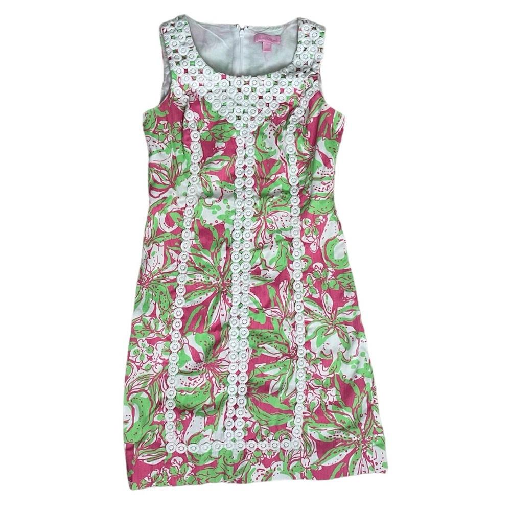 Lilly Pulitzer Macfarlane Shift Dress Size 00